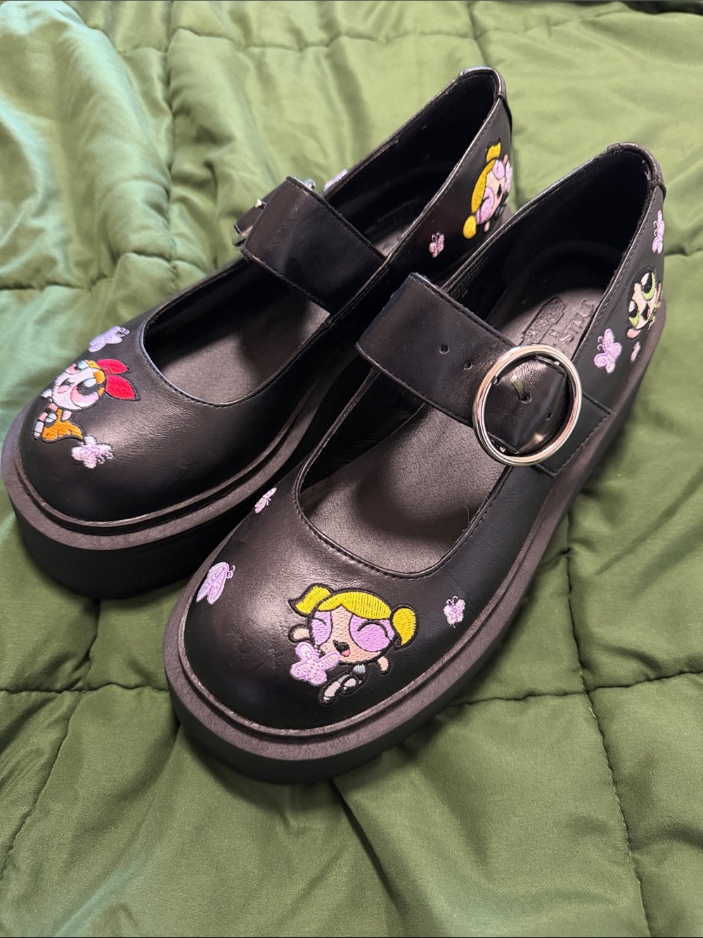 Dolls Kill Power Puff Girls Power Play Mary Janes Size 8